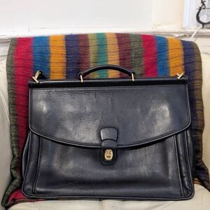 Vintage Coach Beekman Leather Briefcase